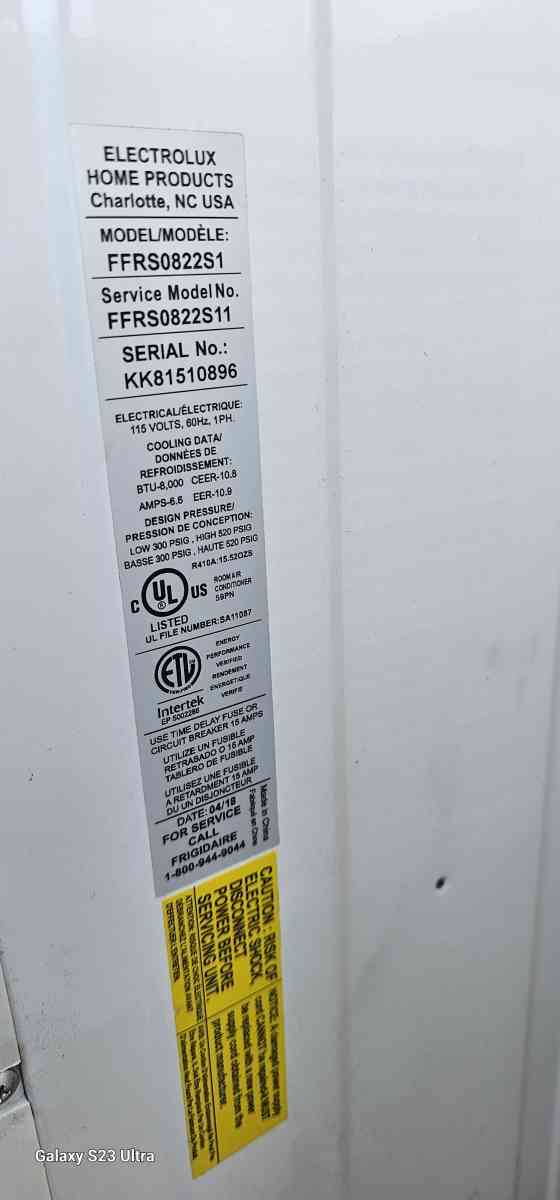 frigidaire Model FFRS0822S1E New W Control Remote - Las Vegas, Nevada - FleaMarketBay