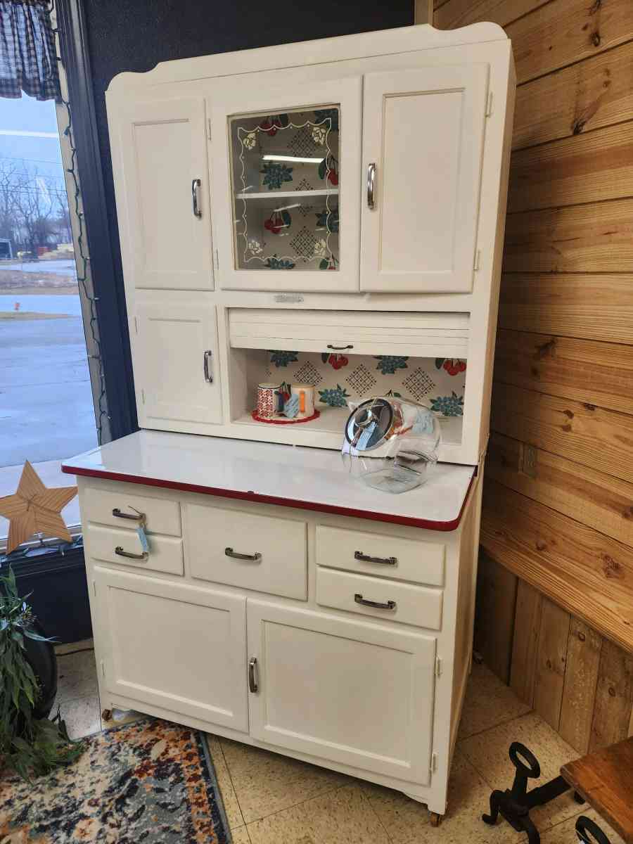 Antique Hoosier Cabinet Refinished - Alexander, North Carolina - FleaMarketBay