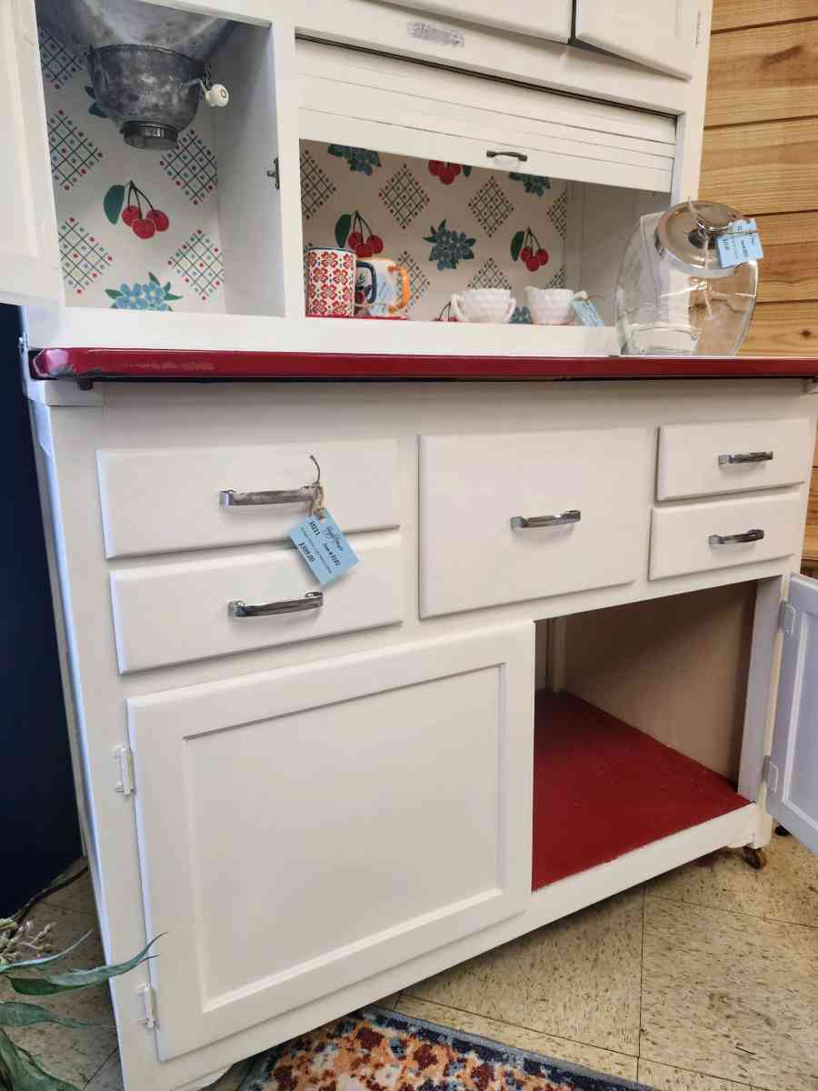 Antique Hoosier Cabinet Refinished - Alexander, North Carolina - FleaMarketBay