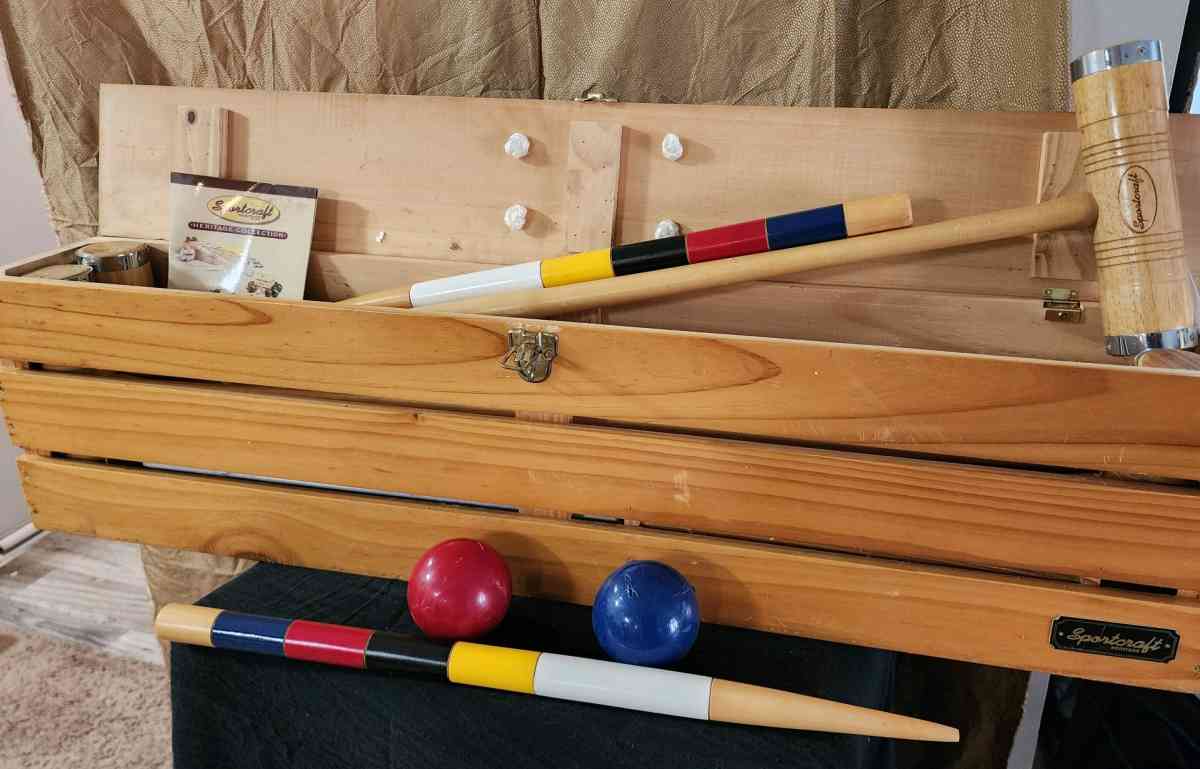 Sportcraft Croquet set - Knoxville, Tennessee - FleaMarketBay