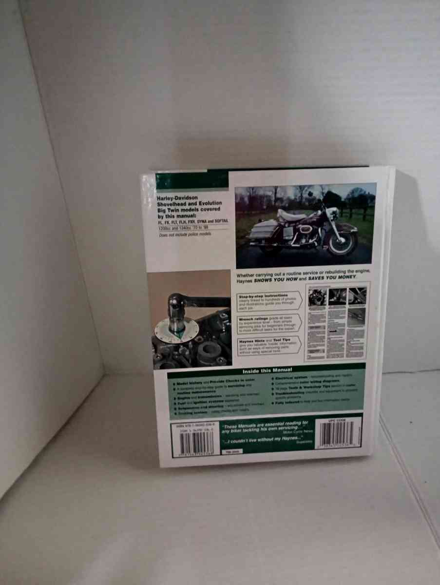 Harley repair manual - Hamersville, Ohio - FleaMarketBay