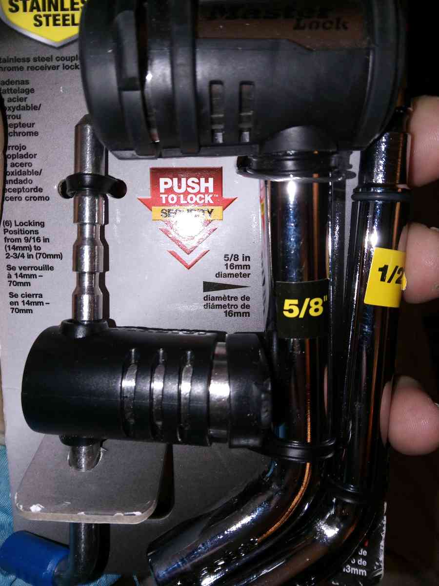 master lock stainless steel trailer hitch locks - Paragould, Arkansas - FleaMarketBay