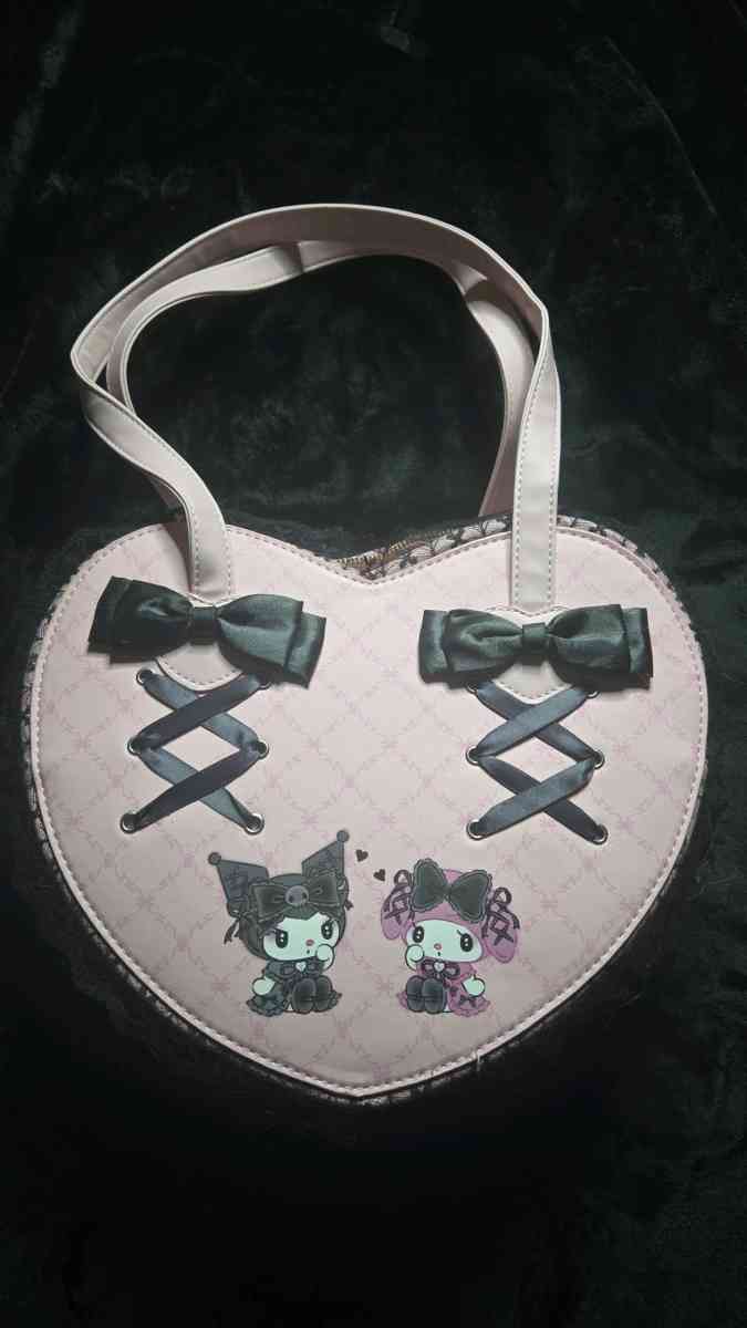 kuromi heart shaped tot bag - Rowlett, Texas