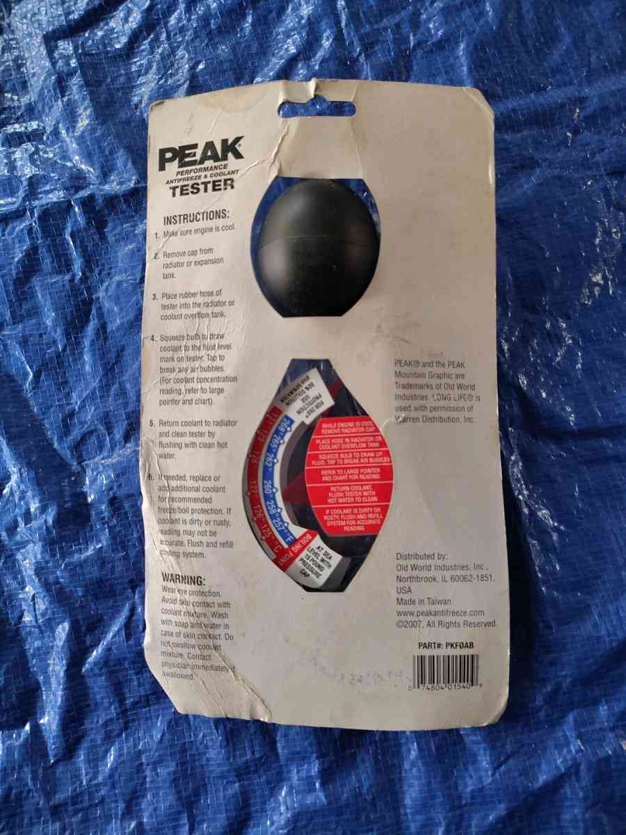 radiator and coolant tester - Toledo, Ohio - FleaMarketBay