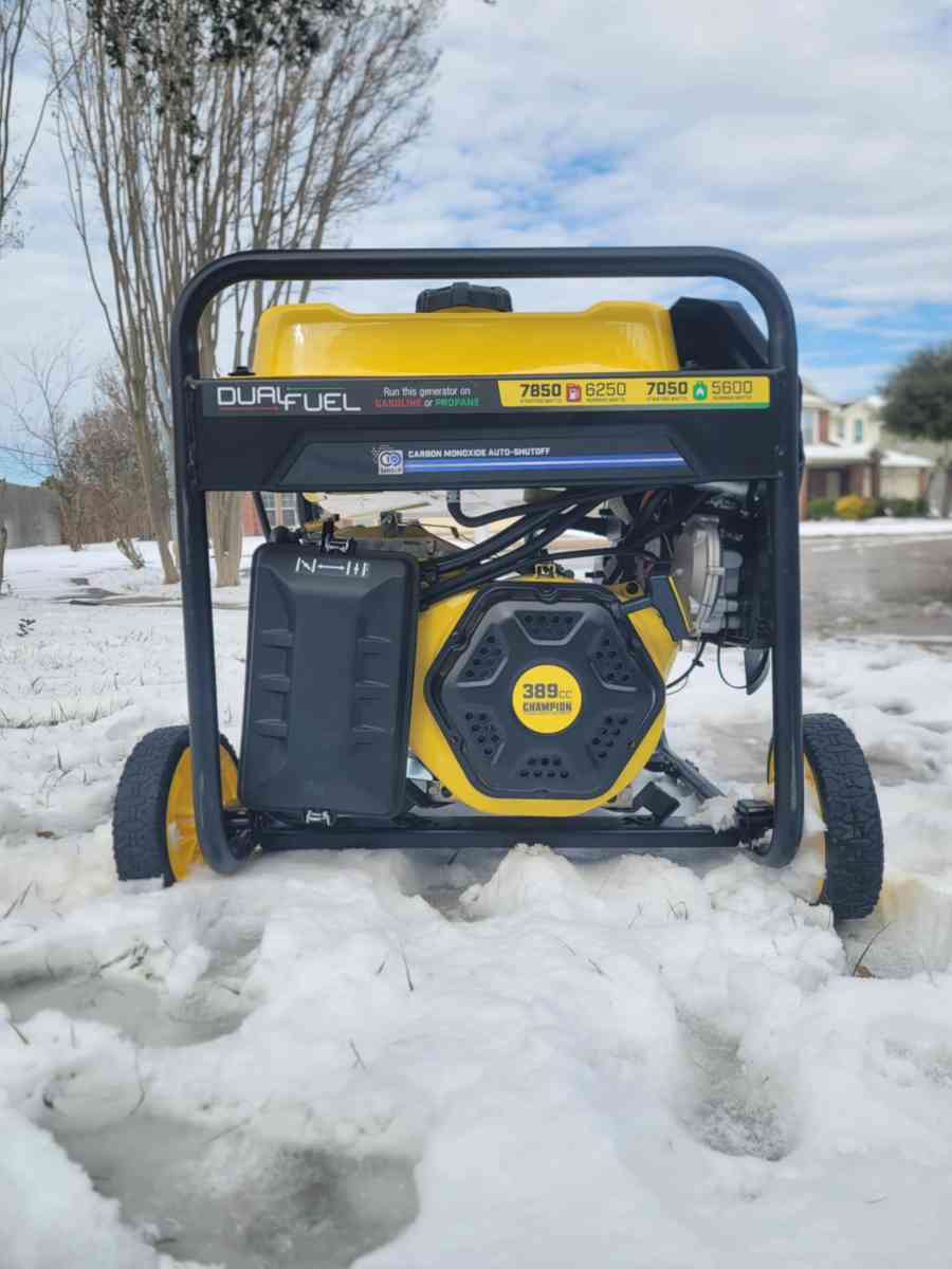 Like New generador Champion 7850 Watts Works Very Well - Houston, Texas - FleaMarketBay