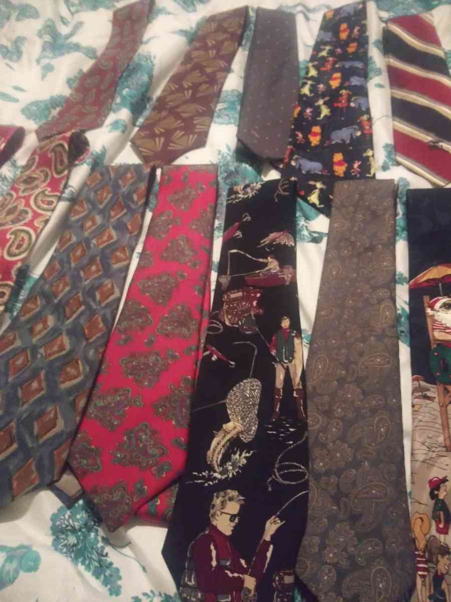 mens ties - Plantersville, Texas - FleaMarketBay
