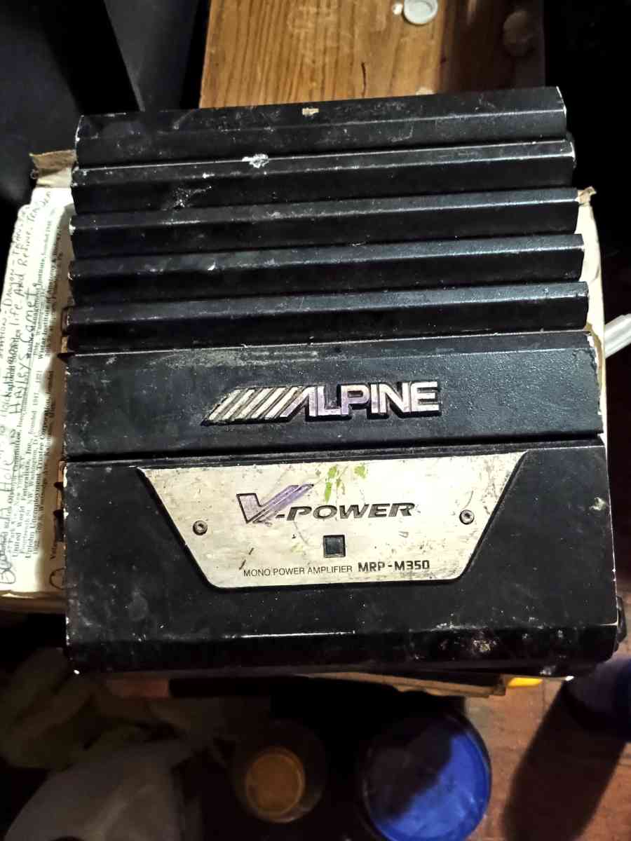 amp 500Watt Alpine - Dayton, Ohio