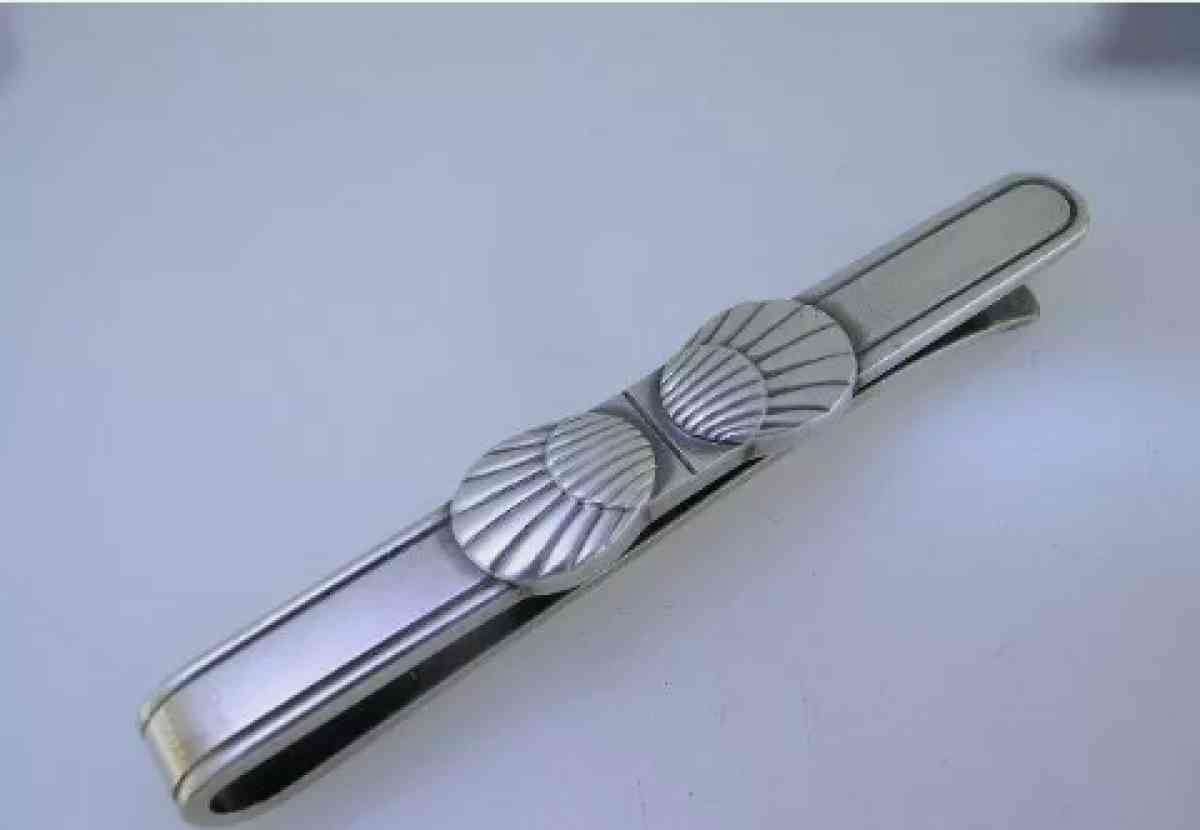 Antique 925 sterling silver tie bar - Redlands, California