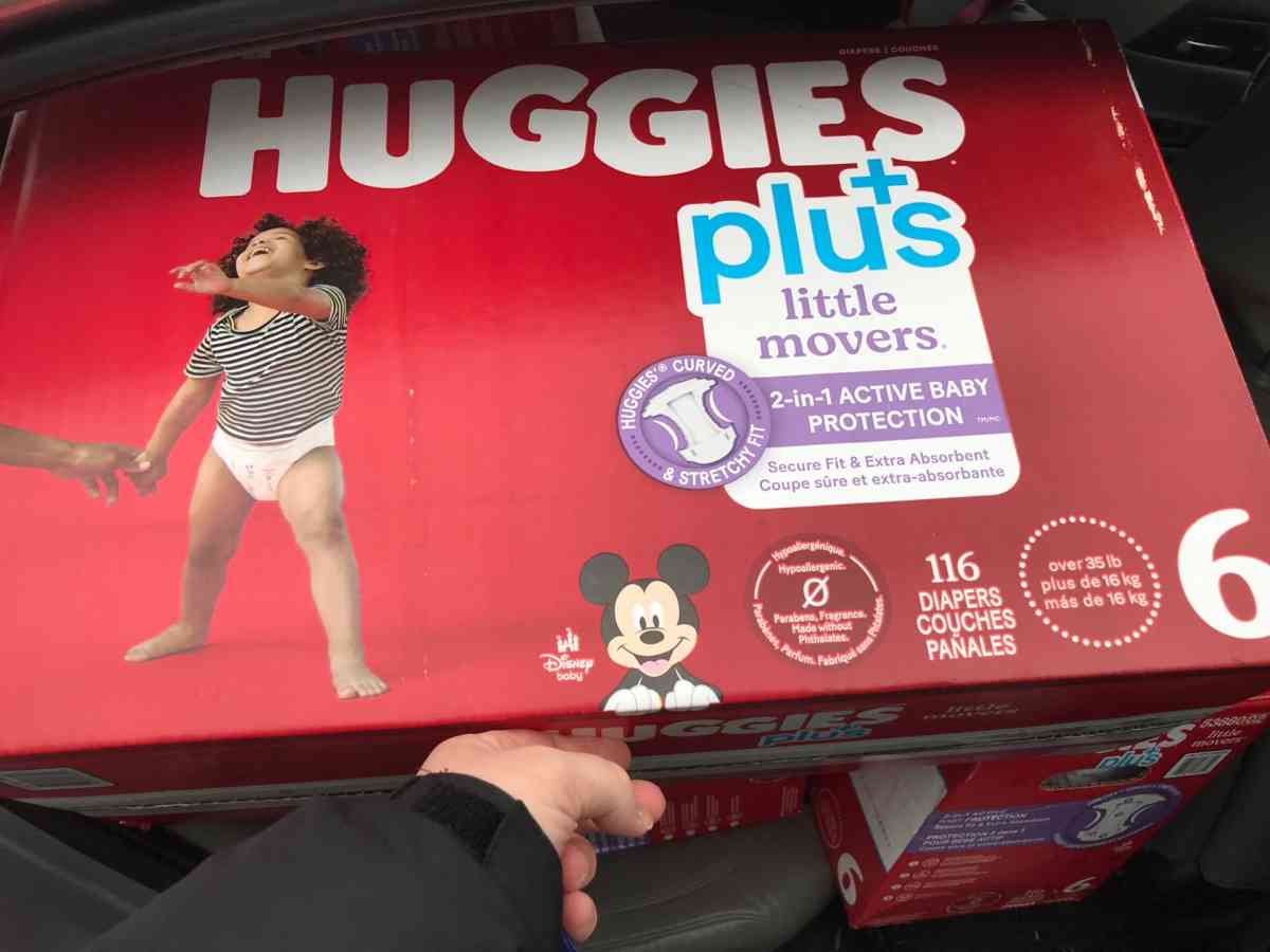 Huggies size 6 116 count