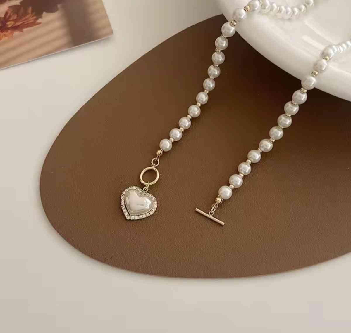 Pearl Heart Necklace - Minneapolis, Minnesota - FleaMarketBay