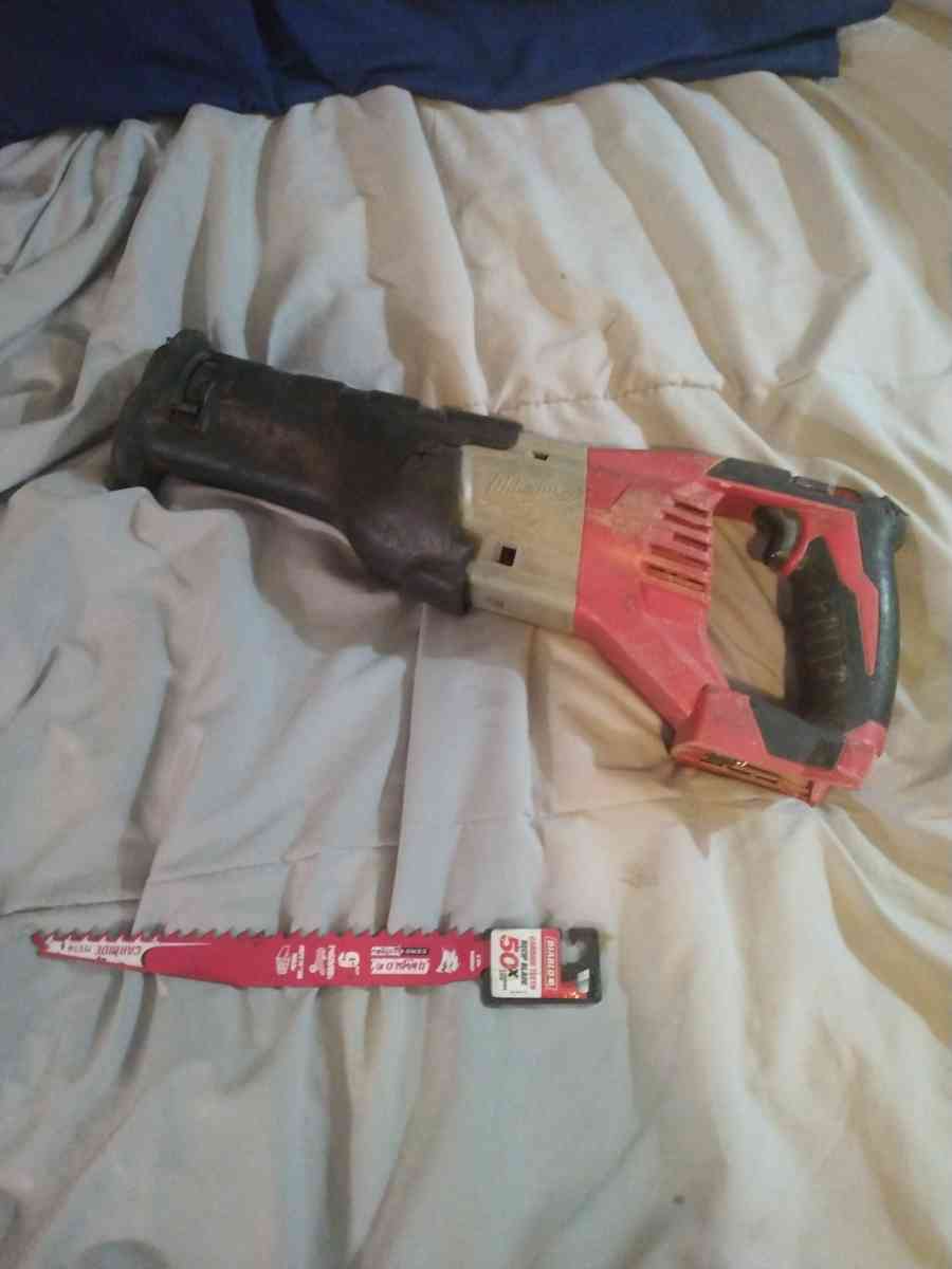 Milwaukee cordless sawzall - Kennesaw, Georgia - FleaMarketBay