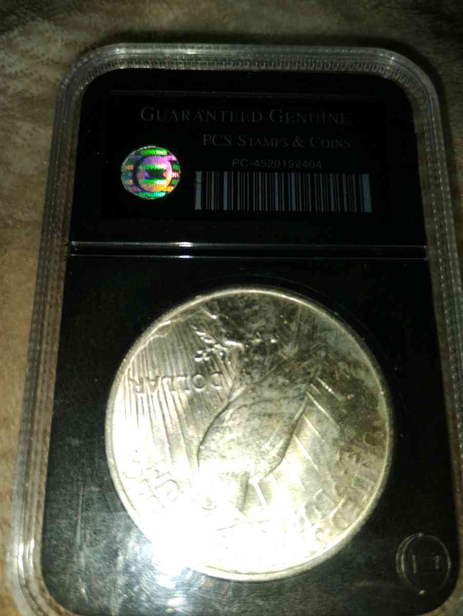 1922 peace silver dollar uncirculated - Jasper, Alabama - FleaMarketBay