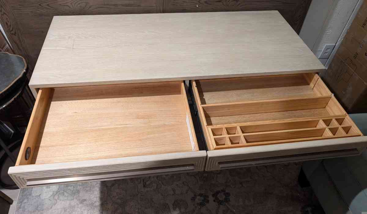 Birch Lane Solid Wood Writing Desk - Richfield, Ohio - FleaMarketBay