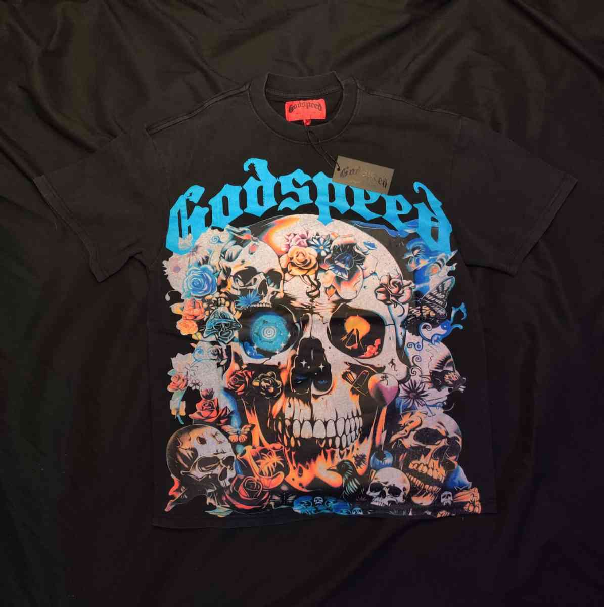 Godspeed Eternal Dream Bone Tee Black - Union, New Jersey