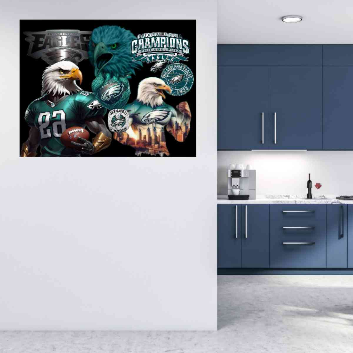 Customer Philadelphia Eagles fine art print - Boise, Idaho - FleaMarketBay