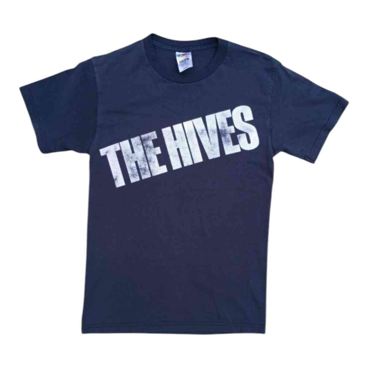 90s Rare Vintage The Hives Punk Rock Music Small Graphic Tee - Jackson, Michigan