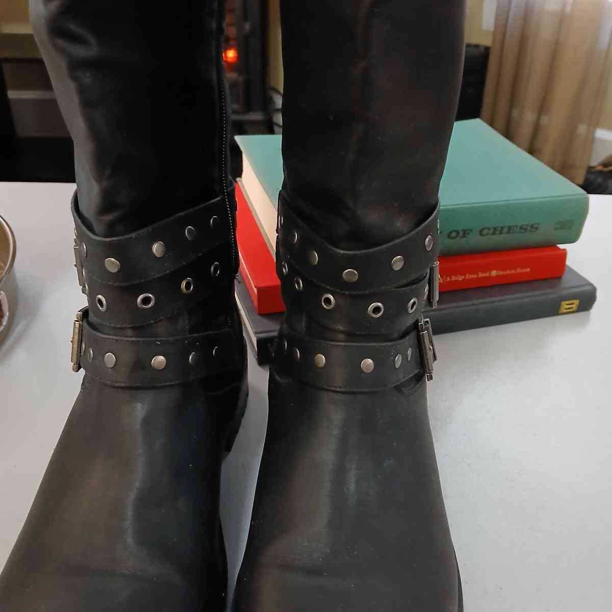 Torrid Buckle detail wide calf boots for Women Size 11ww - Indianapolis, Indiana - FleaMarketBay