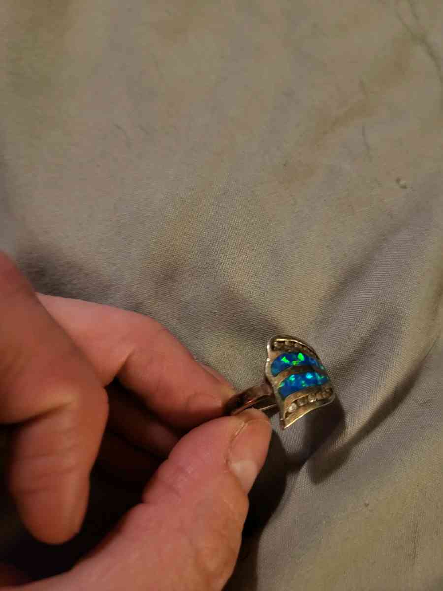 925 Mermaid tail ring - Morrilton, Arkansas - FleaMarketBay