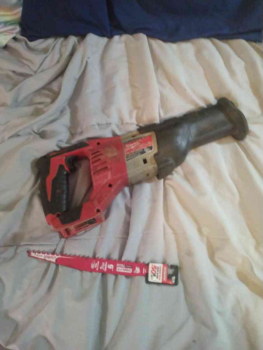 Milwaukee cordless sawzall - Kennesaw, Georgia - FleaMarketBay