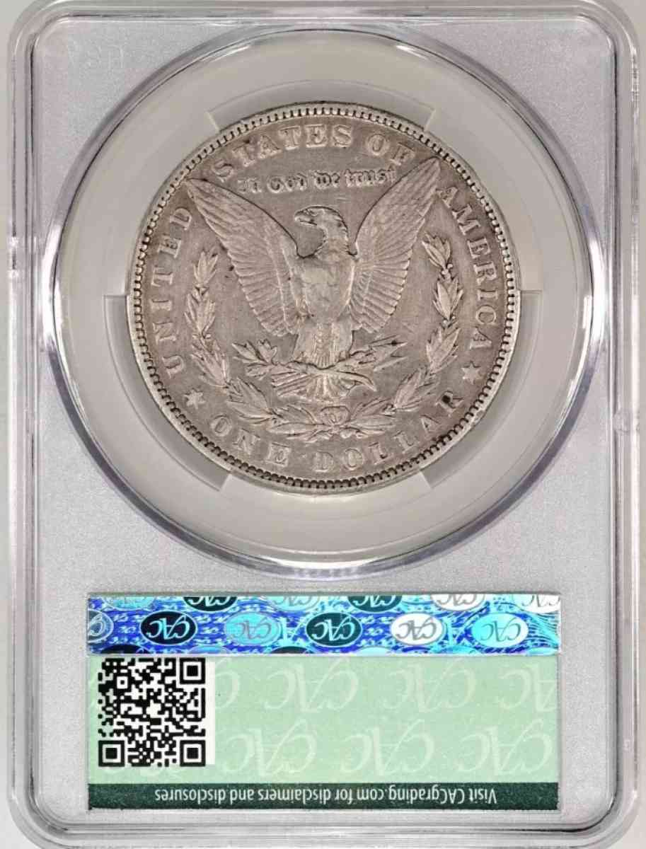 1901 P Morgan Silver Dollar - Camden, New Jersey - FleaMarketBay