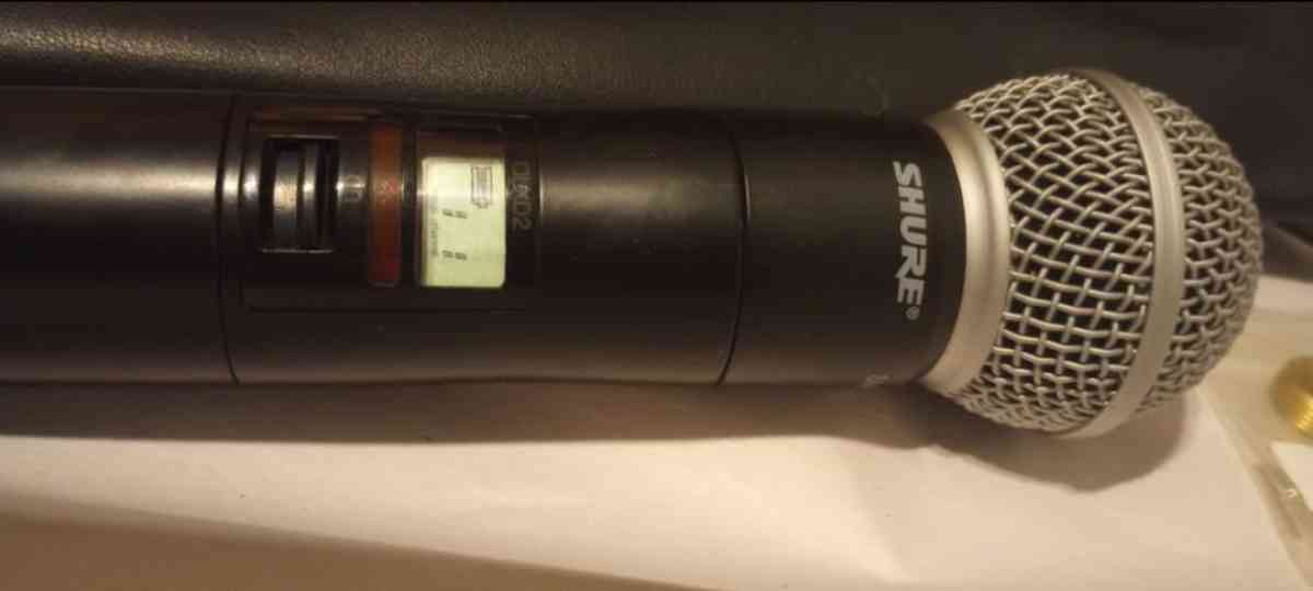 Shure sm58 microphone QLXD2 - Chico, California - FleaMarketBay