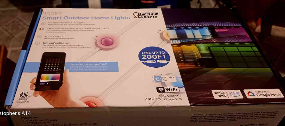 smart outdoor home lights - Newark, Texas