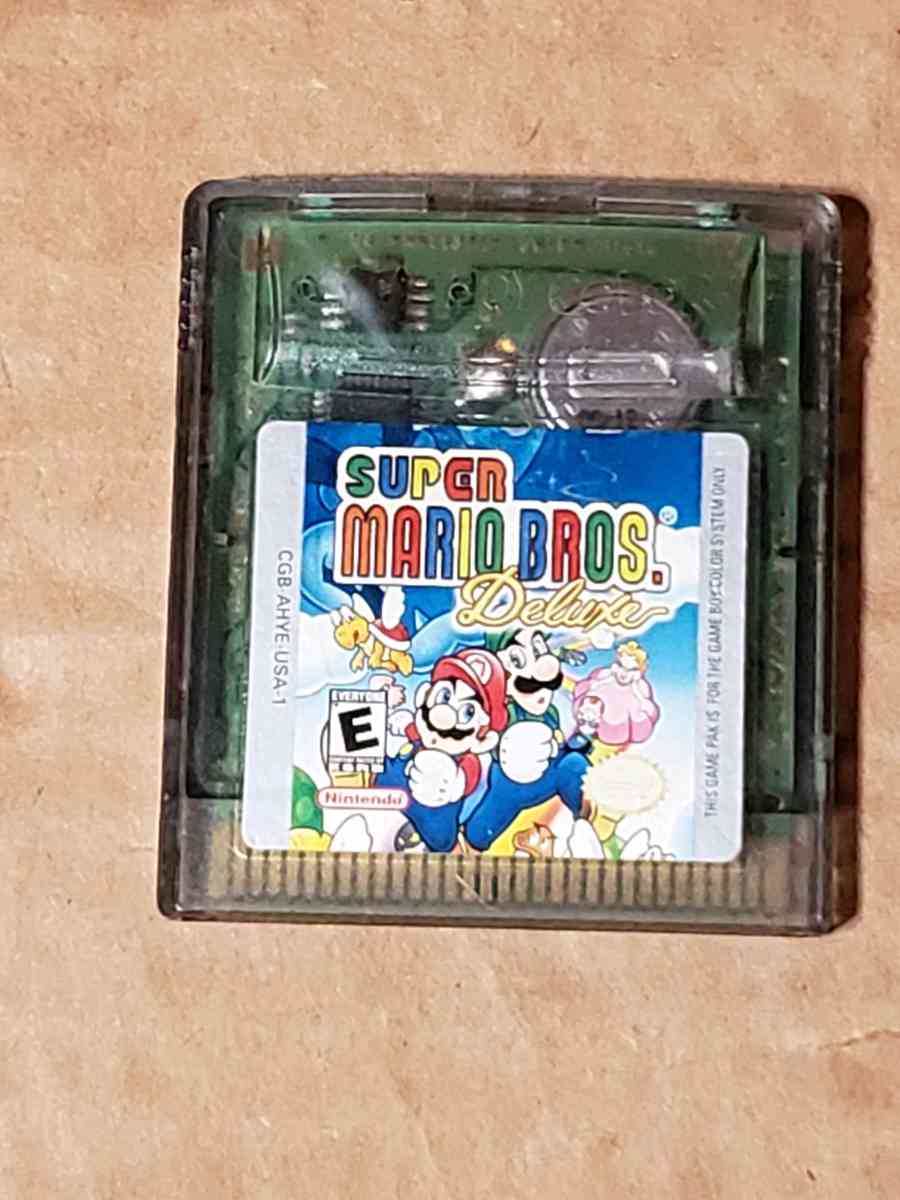 Super Mario Bros Deluxe  Cartridge Only Nintendo Game Boy Co - San Antonio, Texas