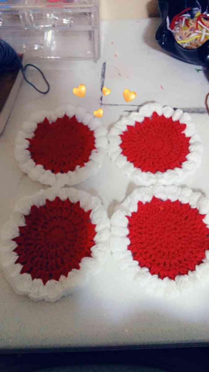 set of four coasters - Labelle, Florida - FleaMarketBay