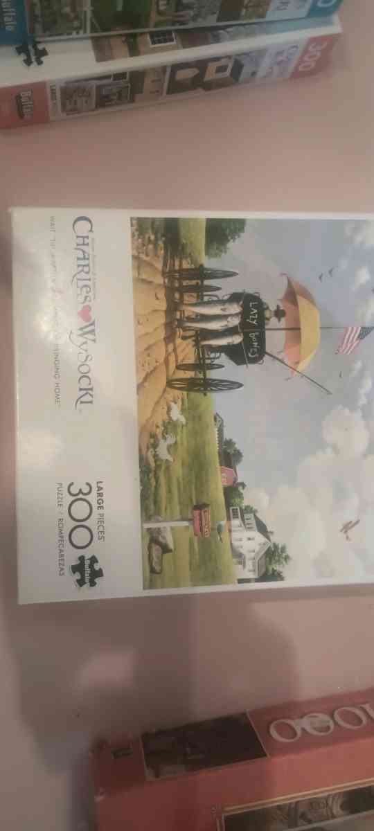 charles wysocki puzzles I have 20 of them all the pieces - Kalamazoo, Michigan - FleaMarketBay