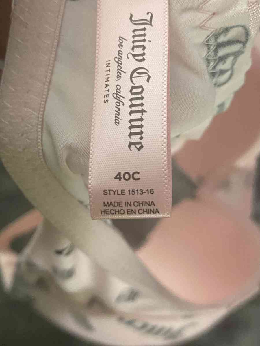 juicy couture bra - Lebanon, New Hampshire - FleaMarketBay