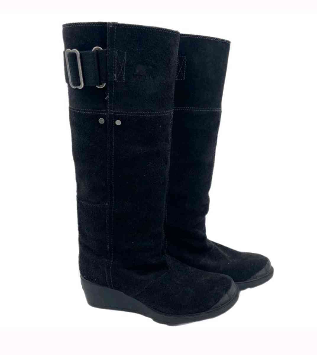 SOREL SUEDE WEDGE BOOTS - Gresham, Oregon - FleaMarketBay