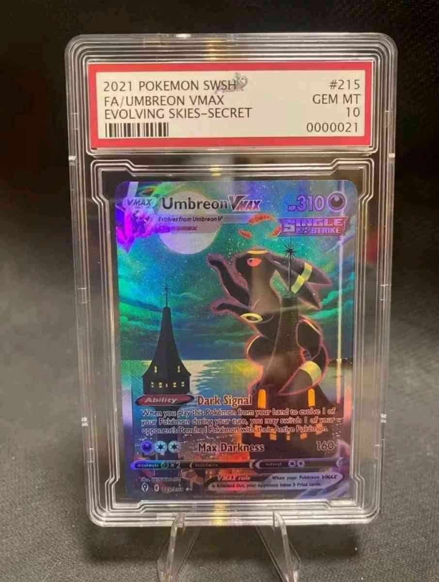 Umbreon VMAX Alt Art PSA 10 PROXY - Moyock, North Carolina