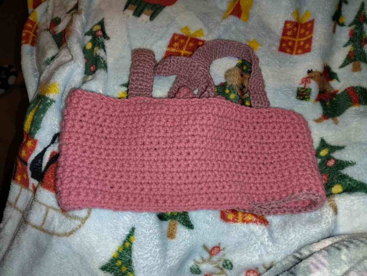 croshet tube top x on the back