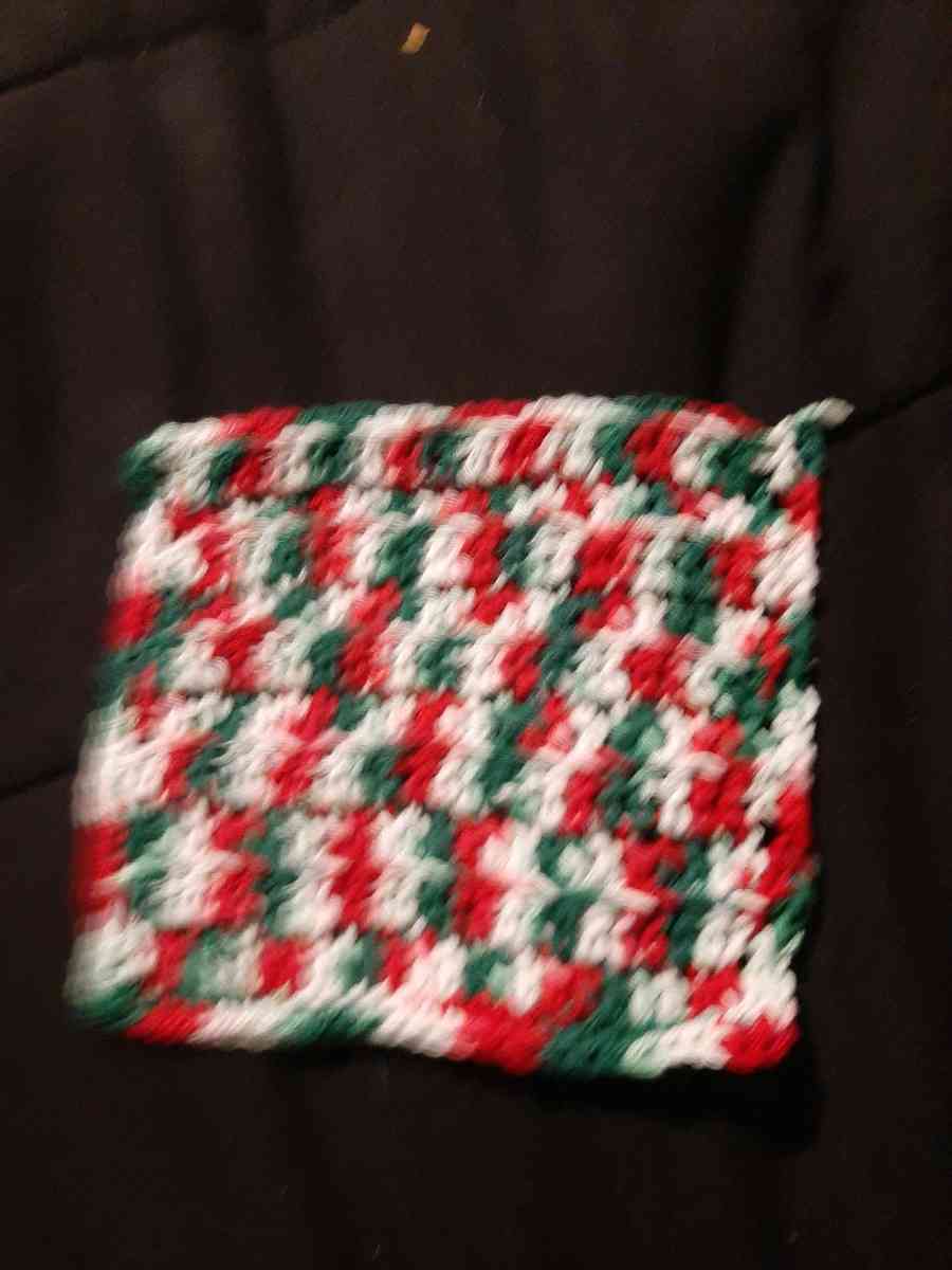 Christmas wash cloth - Lima, Ohio