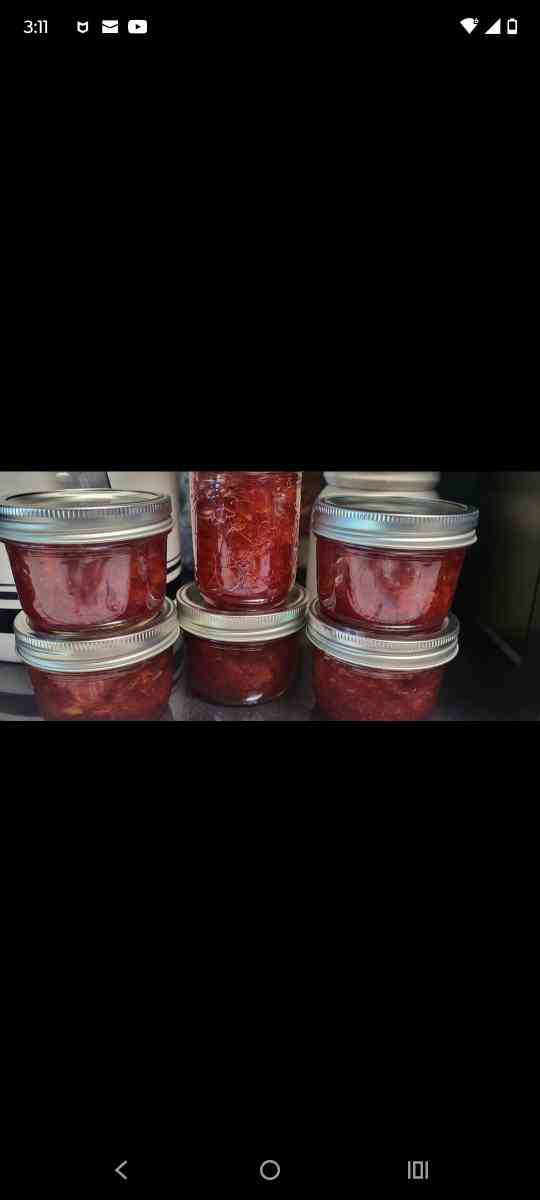 Homemade Applesauce and Blueberry Lemon Jelly and Cowboy Can - Delhi, California - FleaMarketBay