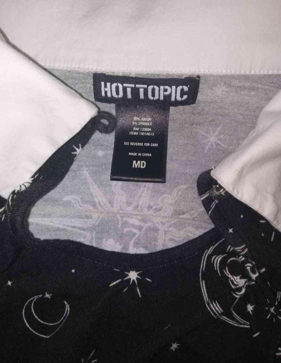 Hot Topic Gothic Celestial Long Sleeve Moon Sun Mini Dress - Jackson, Michigan - FleaMarketBay