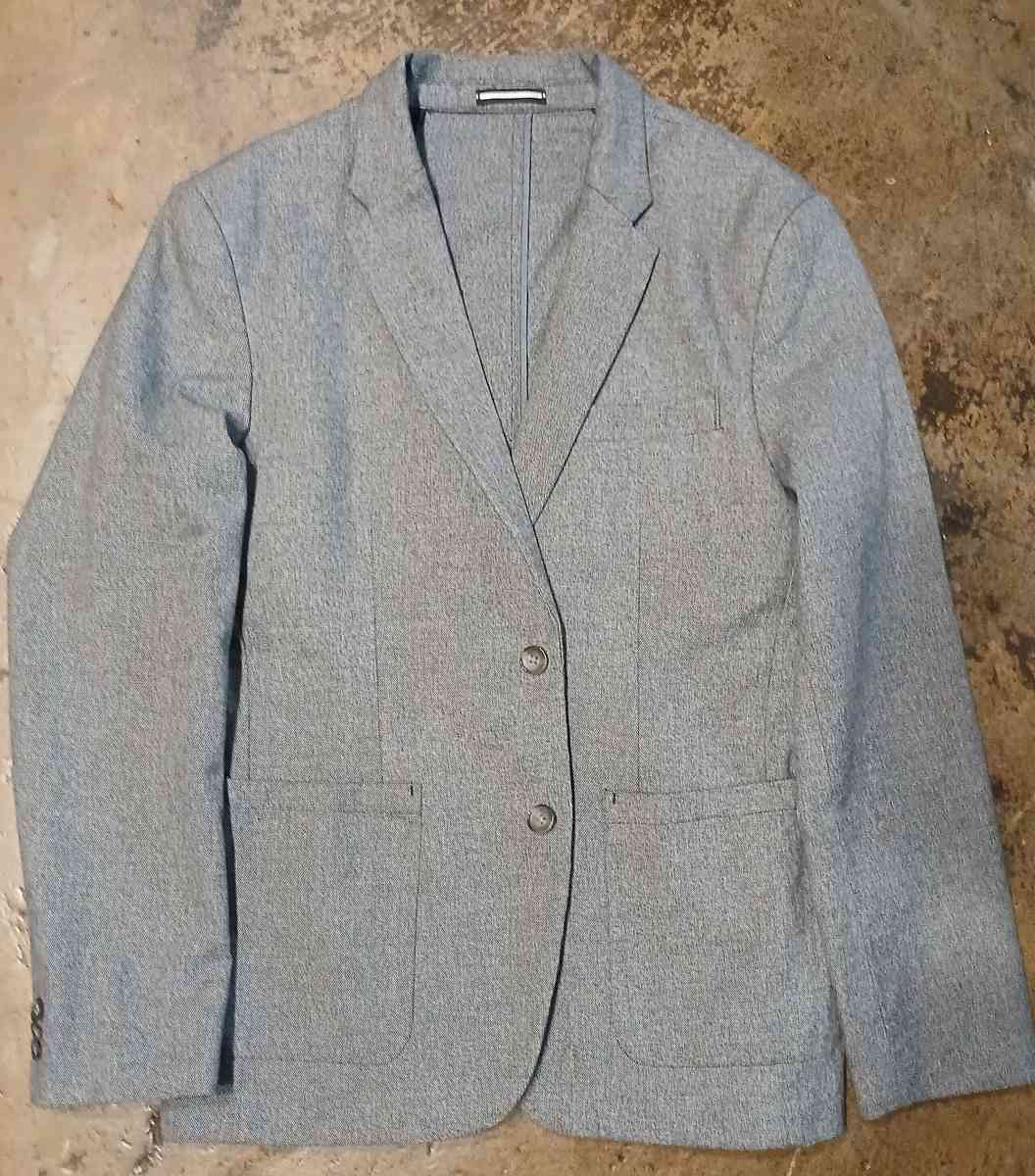 Gray Mens 2 piece suit Jacket and Pants - Richmond, Virginia - FleaMarketBay