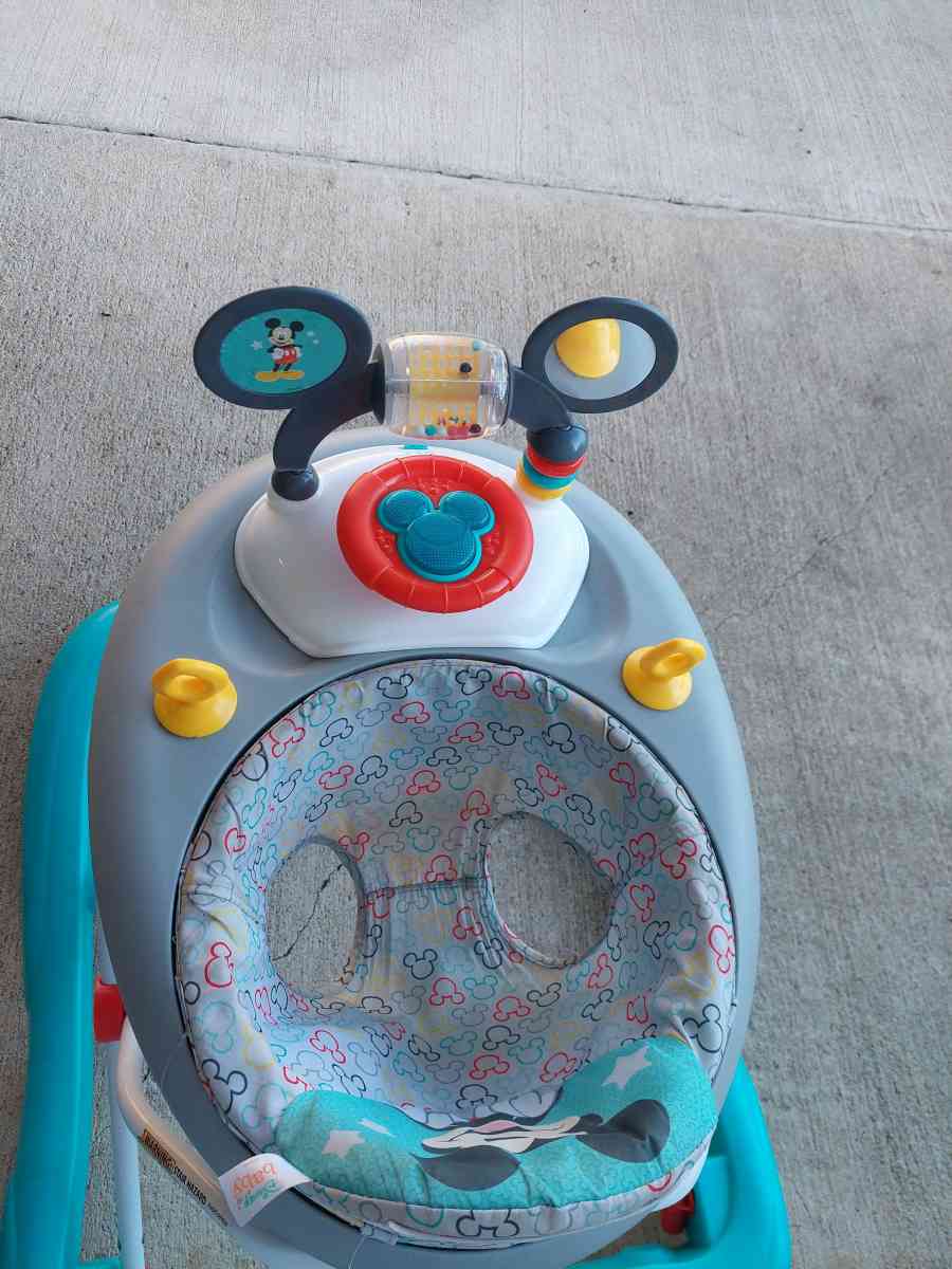 mickey mouse baby walker - Austin, Texas - FleaMarketBay