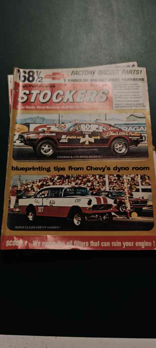 Set of 4 Vintage High Performance Stockers Magazines  196719 - Wayne, New Jersey - FleaMarketBay