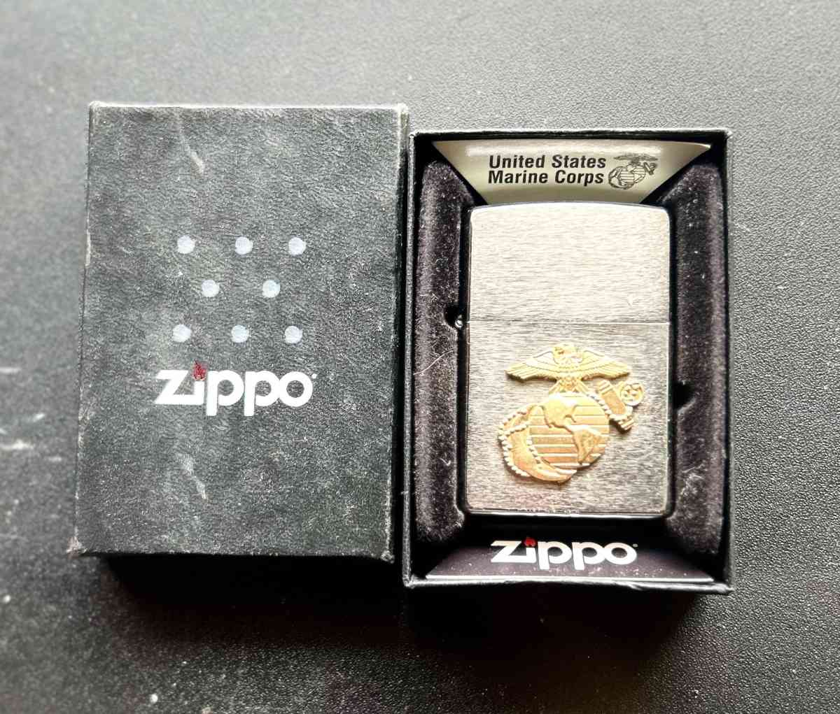 zippo collectible marine corps lighter - Obion, Tennessee