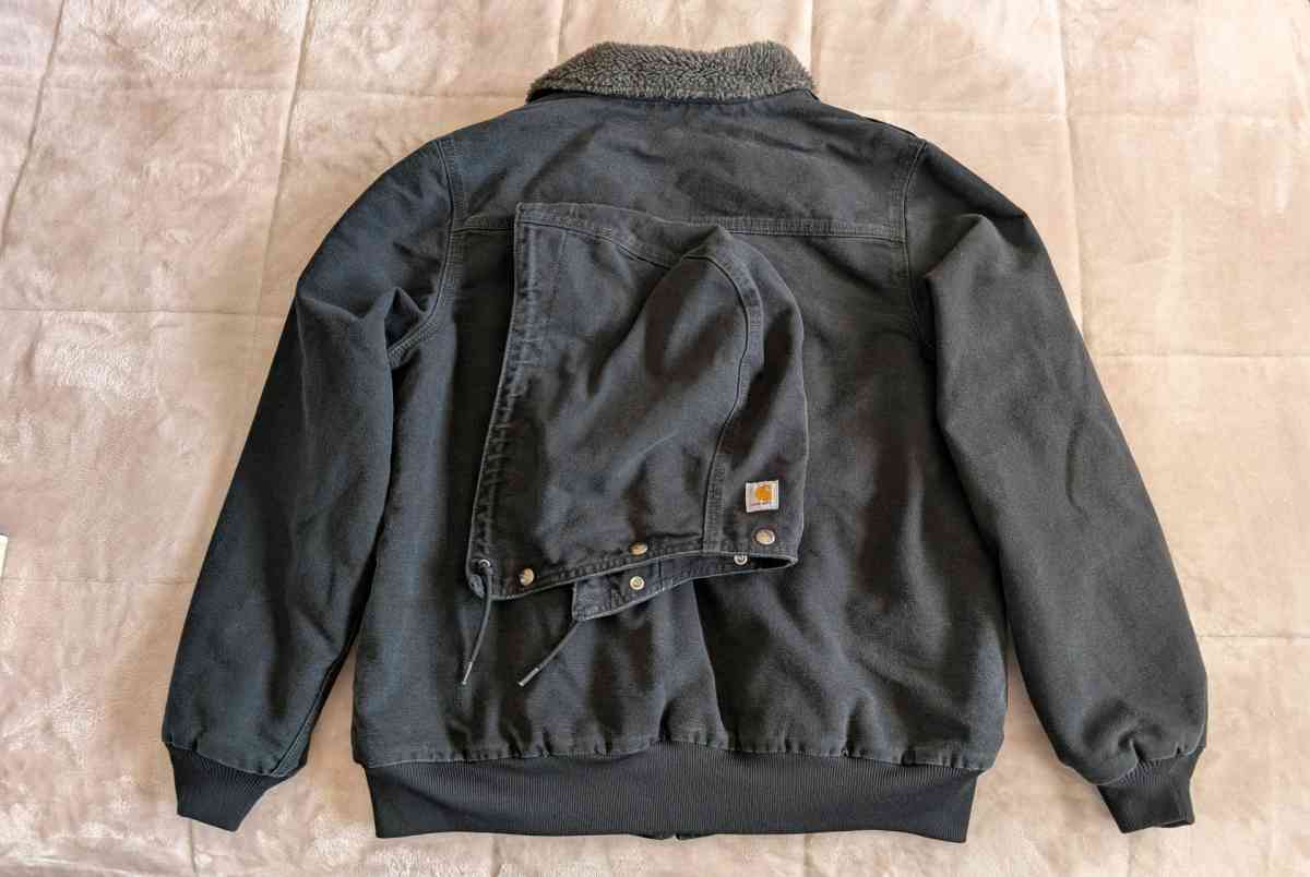 Carhartt Wildwood Jacket Sherpa Lined Womens XL Black - Ashtabula, Ohio - FleaMarketBay
