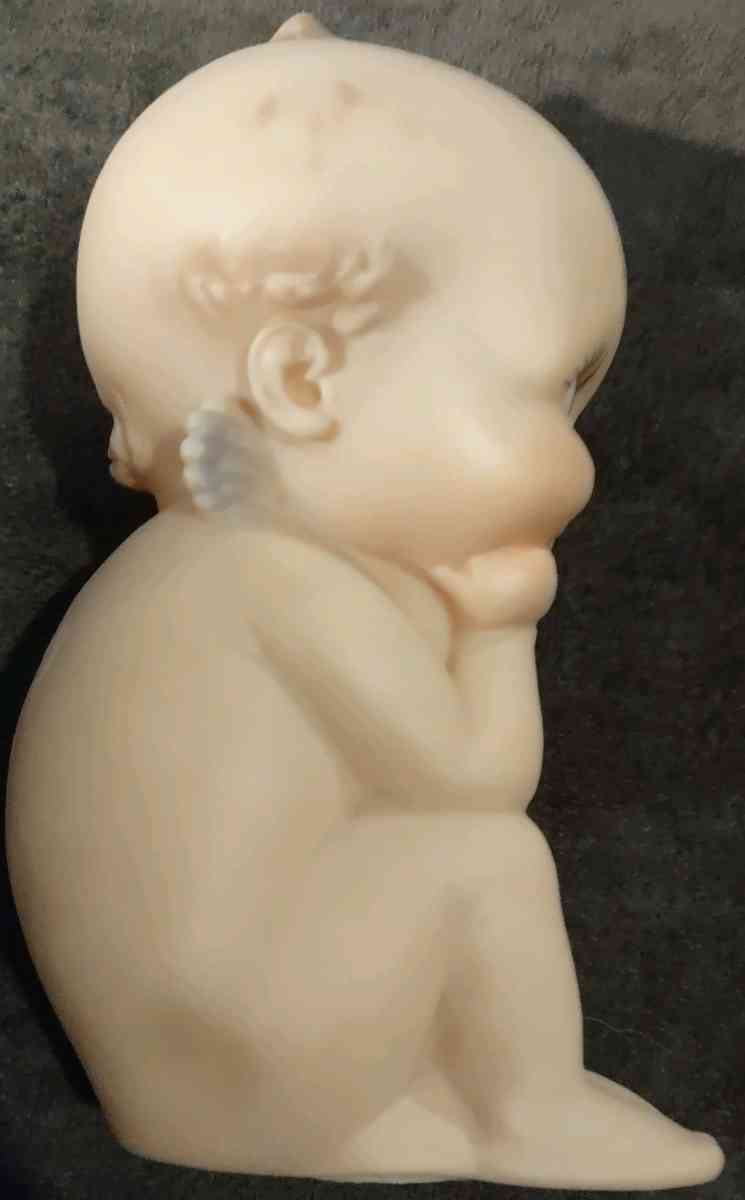 THINKER KEWPIE SQUEAKY DOLL  CAMEO  VINTAGE ROSE ONEILL - Hayward, California - FleaMarketBay