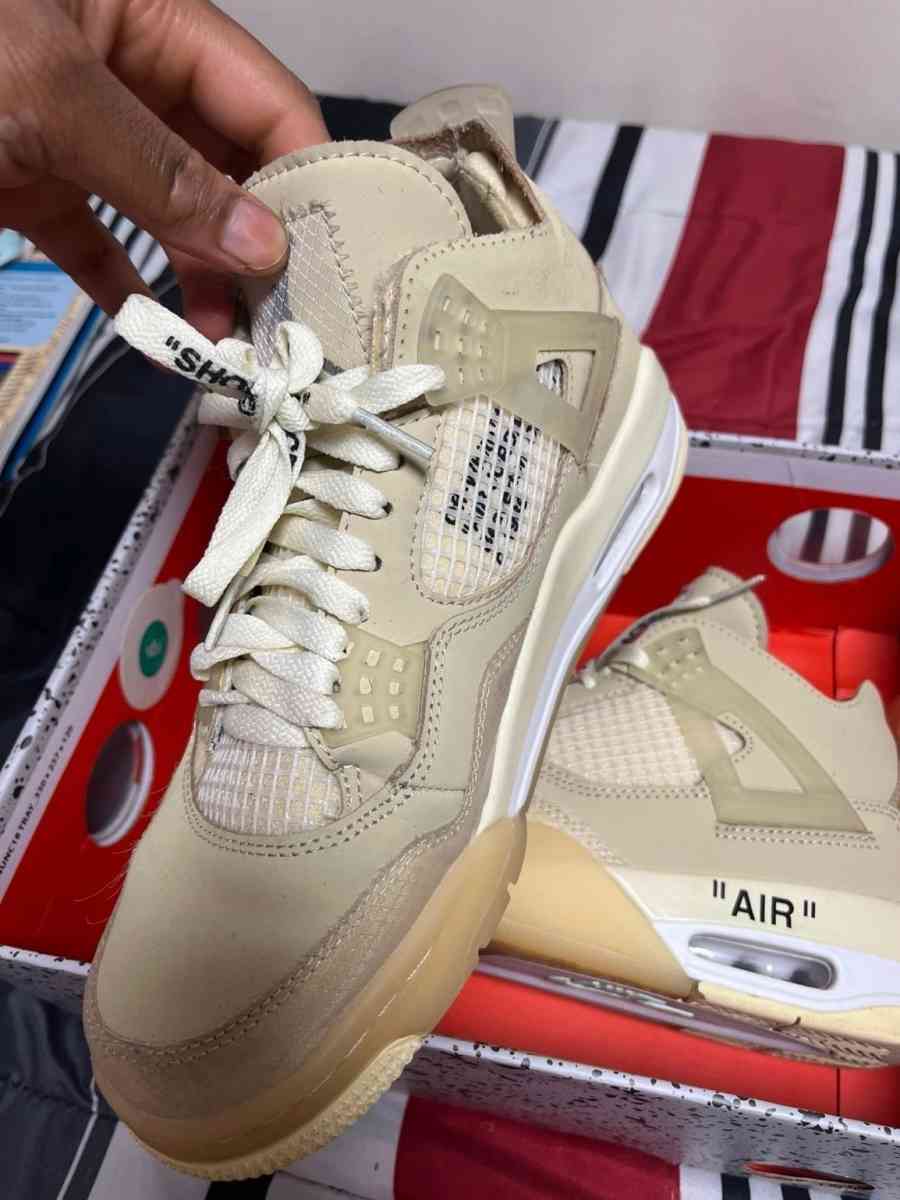 Off White Air Jordan 4 Retro - Orangeburg, South Carolina - FleaMarketBay