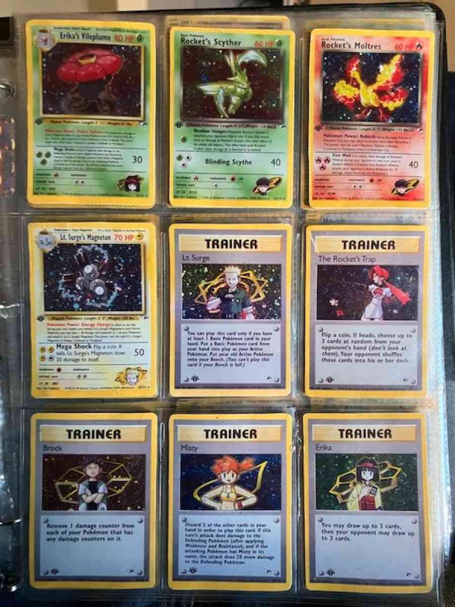 pokemon cards binder - Corona, California - FleaMarketBay
