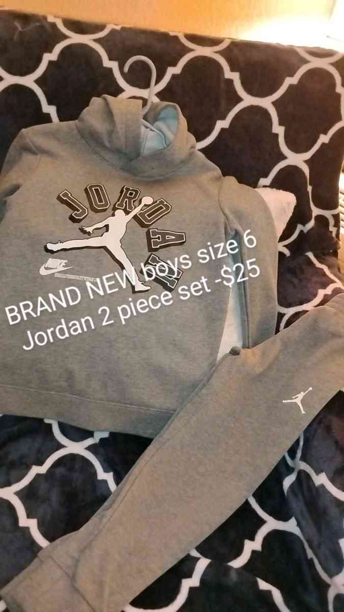 brand new boys Nike under armour and Jordan 2 piece sets - Gastonia, North Carolina - FleaMarketBay