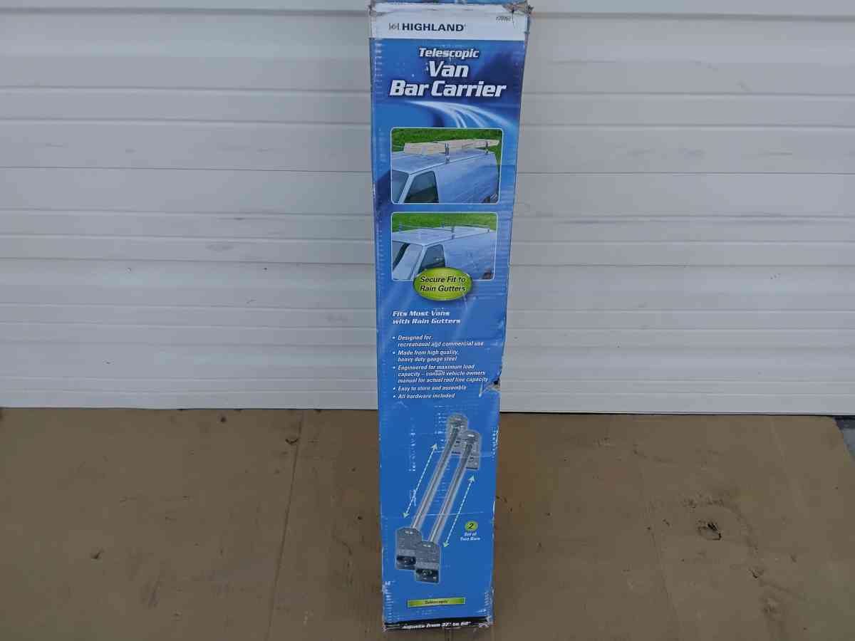 Brand New Highland 2 Telescopic Ladder Racks For Vans Trucks - Williamstown, New Jersey - FleaMarketBay