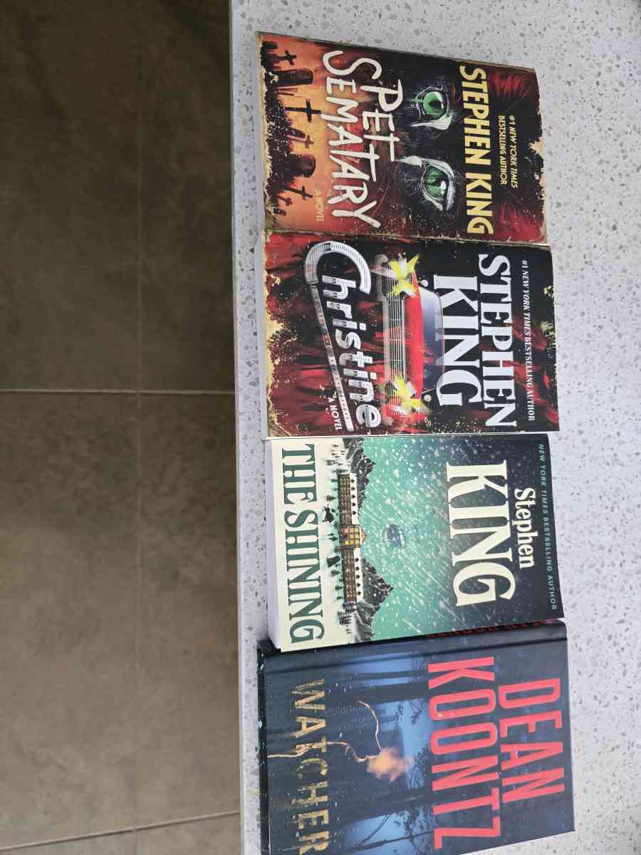 Stephen King books - Conway, Arkansas