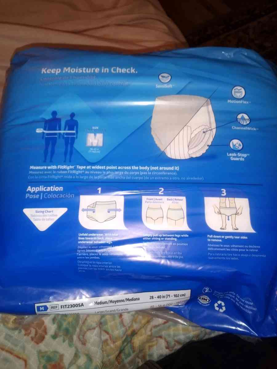 adult pull ups - Mc Kees Rocks, Pennsylvania - FleaMarketBay