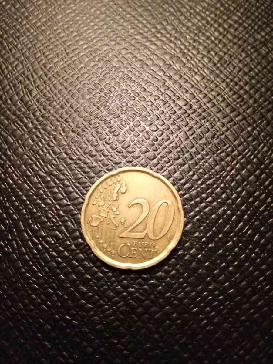 20cent euro 1999 good condition - Round Rock, Texas