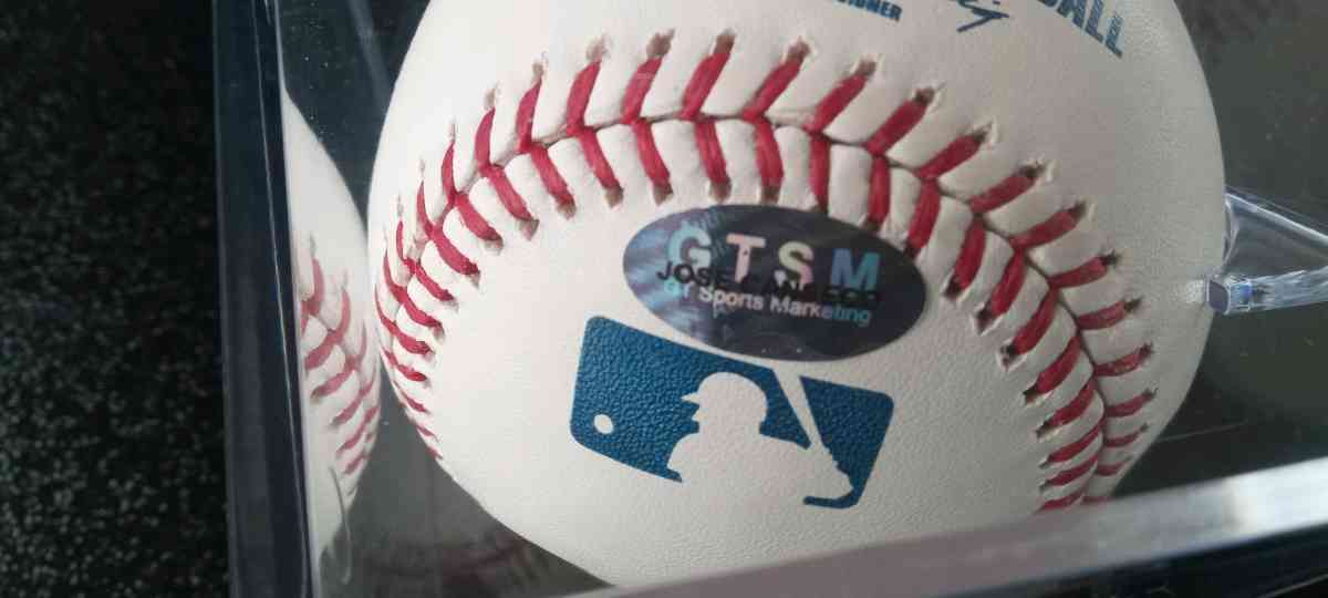 baseball signed by Jose Canseco with coa - Asheboro, North Carolina - FleaMarketBay
